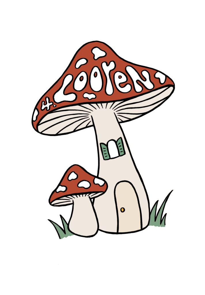 Bildelement Pilz für das 4. Looren OpenAir